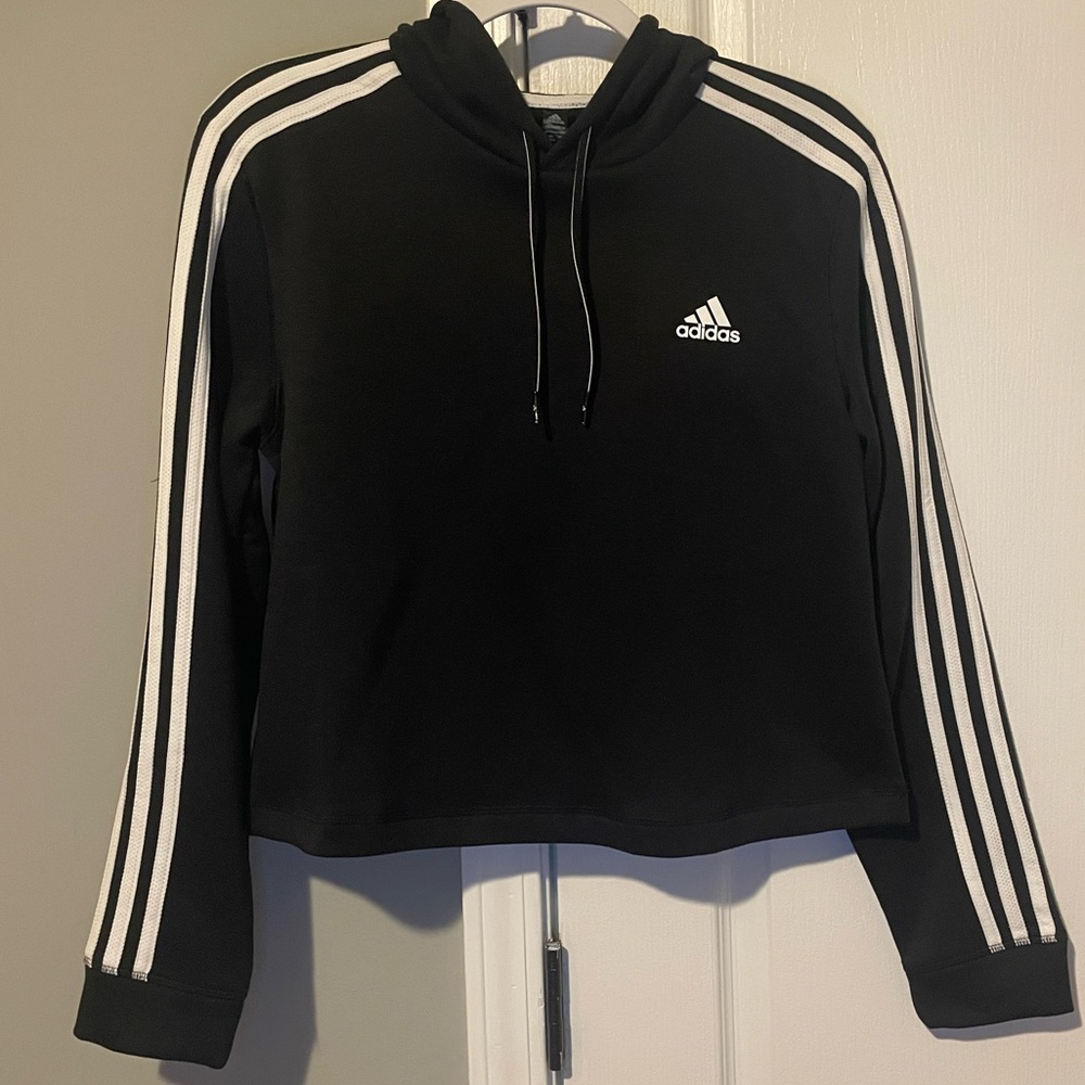 Adidas Cropped Hoodie